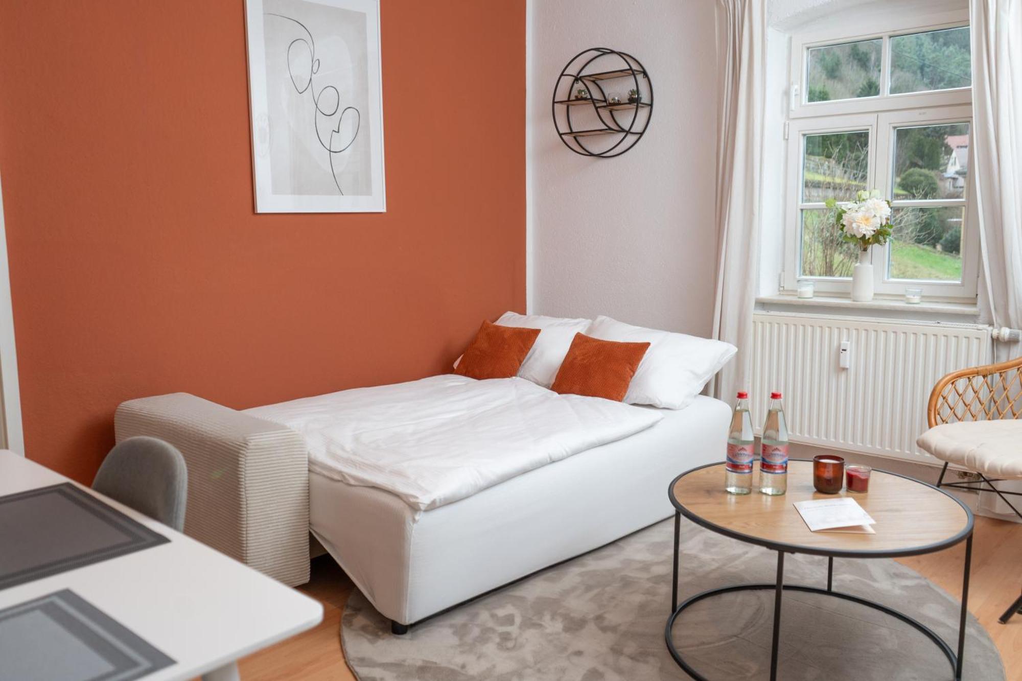 Stilvolles Apartment Mit Festungsblick Im Zentrum Konigstein an der Elbe Exterior photo